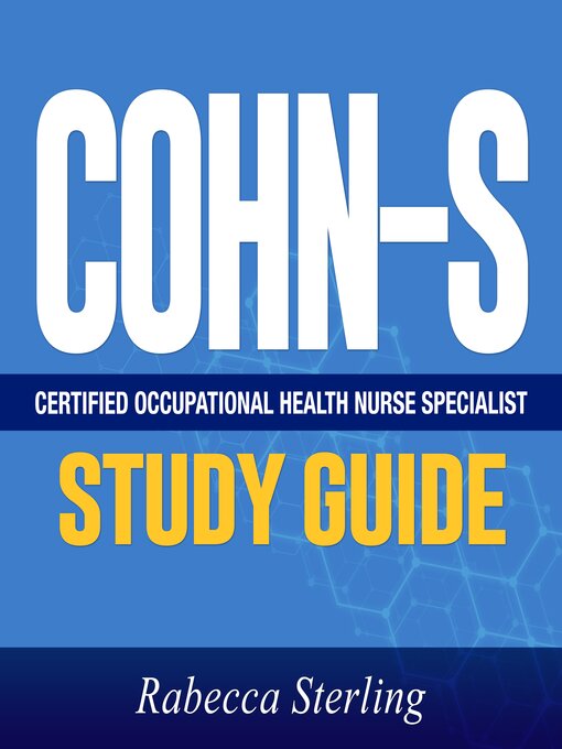 Title details for COHN-S Study Guide by Rabecca Sterling - Available